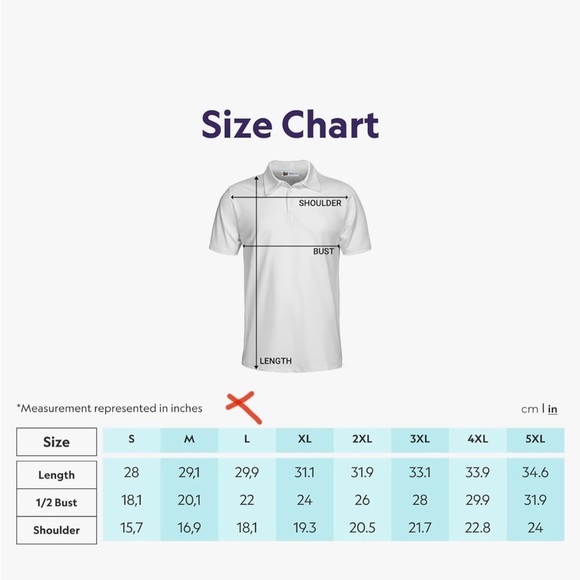 Patriotic Men's Golf Shirt - Picture 6 of 6